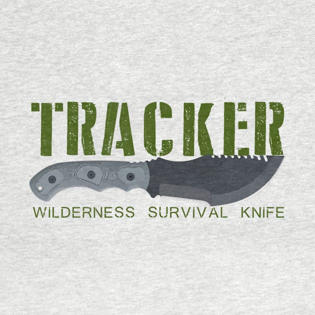 Tracker Wilderness Survival Knife by BadgeWork